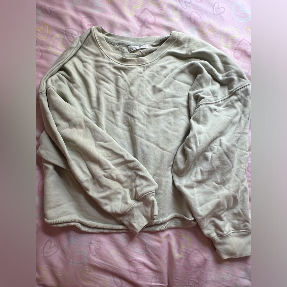 Oak + Fort, Large, Mint Green Sweater